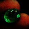 Untreated Green Colombian Emerald 3 Ct Natural Oval Cut Certified Loose Gemstone A-3200