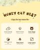 Warm Honey Jar Pet Bed: Cozy Autumn/Winter Cat & Dog Cushion House