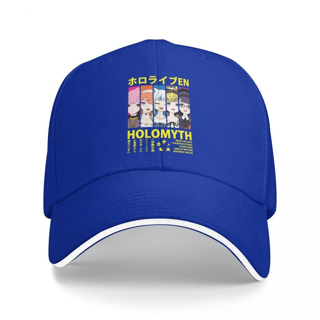 Baseball Caps Hololive Characters Idol Showdown Graphic Men Women Casual Spring Hats