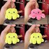 Reversible Octopus Plush Doll With Keyring And Pp Cotton Filling For Collection