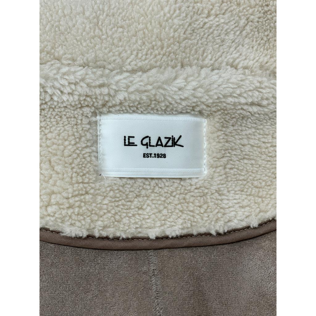 LE GLAZIK Ivory LG-A0093 Boa Short Jacket Jacket 36 IvoryUsed