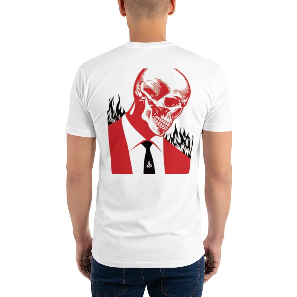 

Short Sleeve skull graphic T-shirt 5XL різнокольоровий