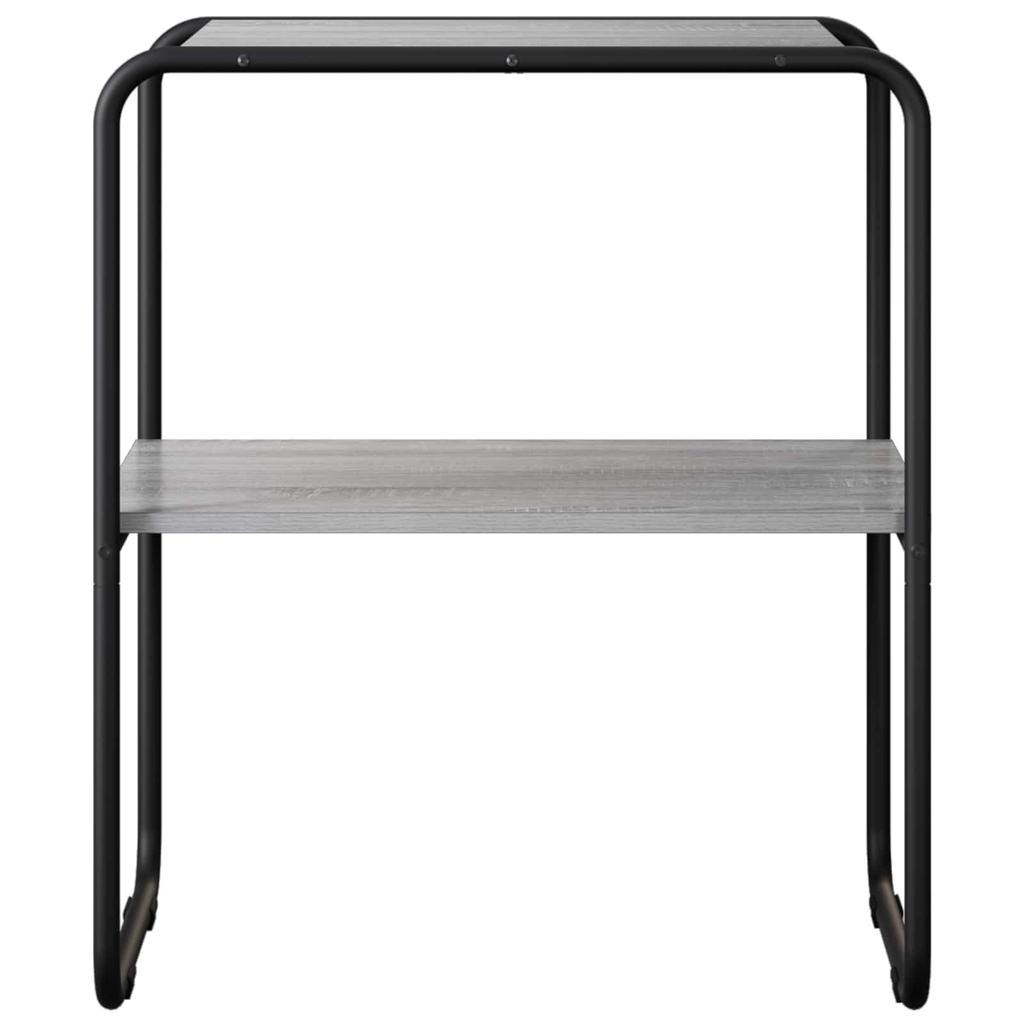 Console Table Grey Sonoma 60 X 42.5 X 70 Cm Engineered Wood