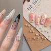 New Nail Art Jewelry Light Luxury Three-dimensional Mini Pearl Flower Mixed Small Flower Jewelry