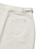 COVERNAT WOMAN Cotton Fatigue Skirt Ivory