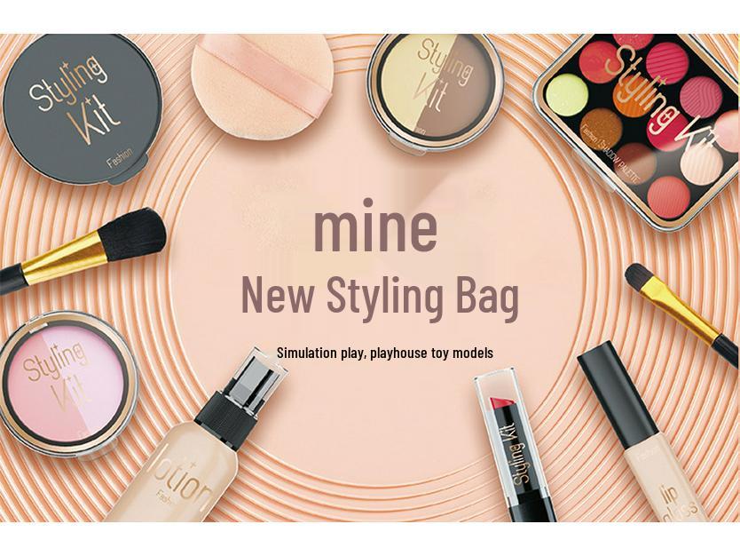 Princess Makeup Toy Set for Girls - Complete Children's Cosmetic Simulation Kit