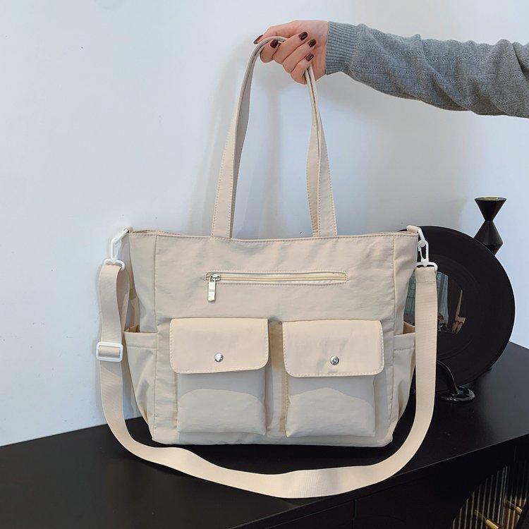 Multi Pocket Tote Bag, Large Capacity Shoulder Bag, Women's Bag
