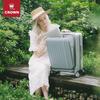 CROWN 20-Inch Aluminum Frame Carry-On Luggage