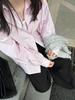Lu Xi Women's 2026 Spring Korean Style Lapel Layered Casual Sun Protection Shirt