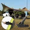 10 Stück Outdoor Camping Zeltklemmen Planenclips Kunststoffklemme Haken Leinwand Spannwerkzeug Zeltzubehör