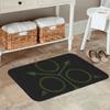 1PC Windmill Pattern Kitchen Rug Non-Slip Door Mat Pop design Bathroom Rug Bath Mat Carpet for Home Sink Laundry Decoreeree