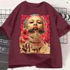 Übergroßes T-Shirt Sommer Sängerin Doja Cat Mode T-Shirts 100% Baumwolle T-Shirt Für Unisex Y2k Klassisch Große Größen Kurzarm