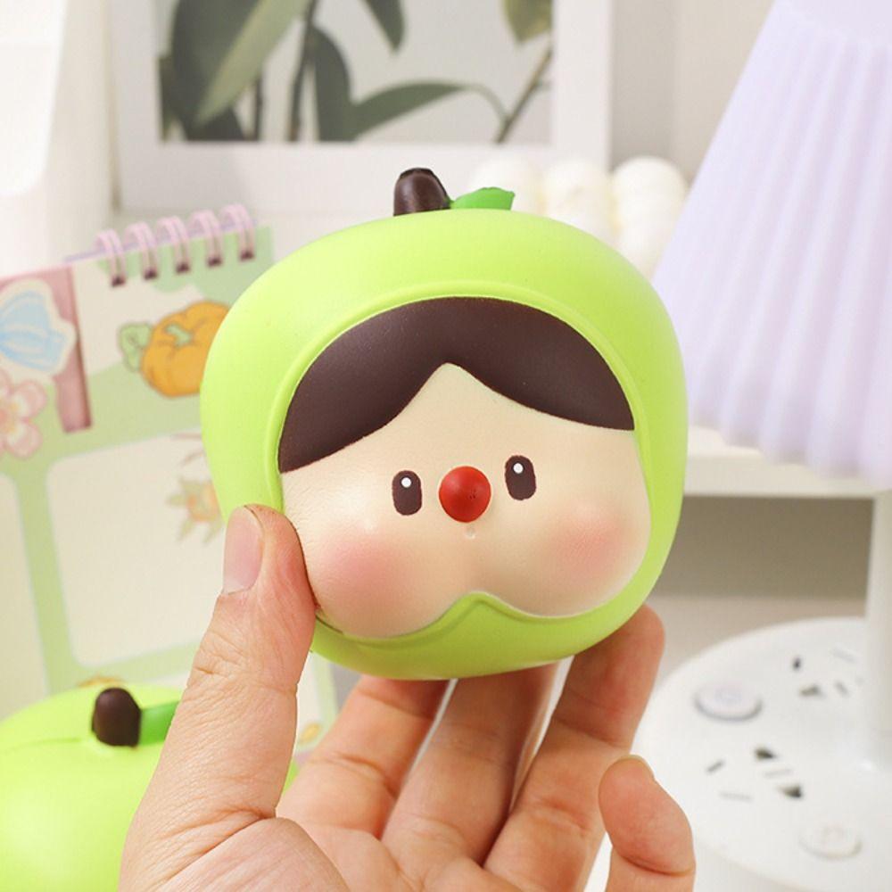 

Simulation Fruit Fruit Flexible Pinch Toys Pu Strawberry Fidget Toy Children Gifts