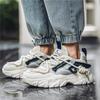 Men's Shoes Breathable Mesh Fashionable Trendy Running Shoes Lightweight Thick Soled Comfortable and Versatile Sneakers for Men