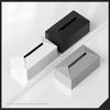 For Tesla Model 3/Y/S/X Car Tissue Box Silicone Seat Back Hanging Holder with Fix Strap for Model 3+ Model Y Juniper Cybertruck