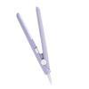 2 In 1   Hair Straightener Ceramic Tourmaline Plate Beauty Flat Iron Curler Purple
