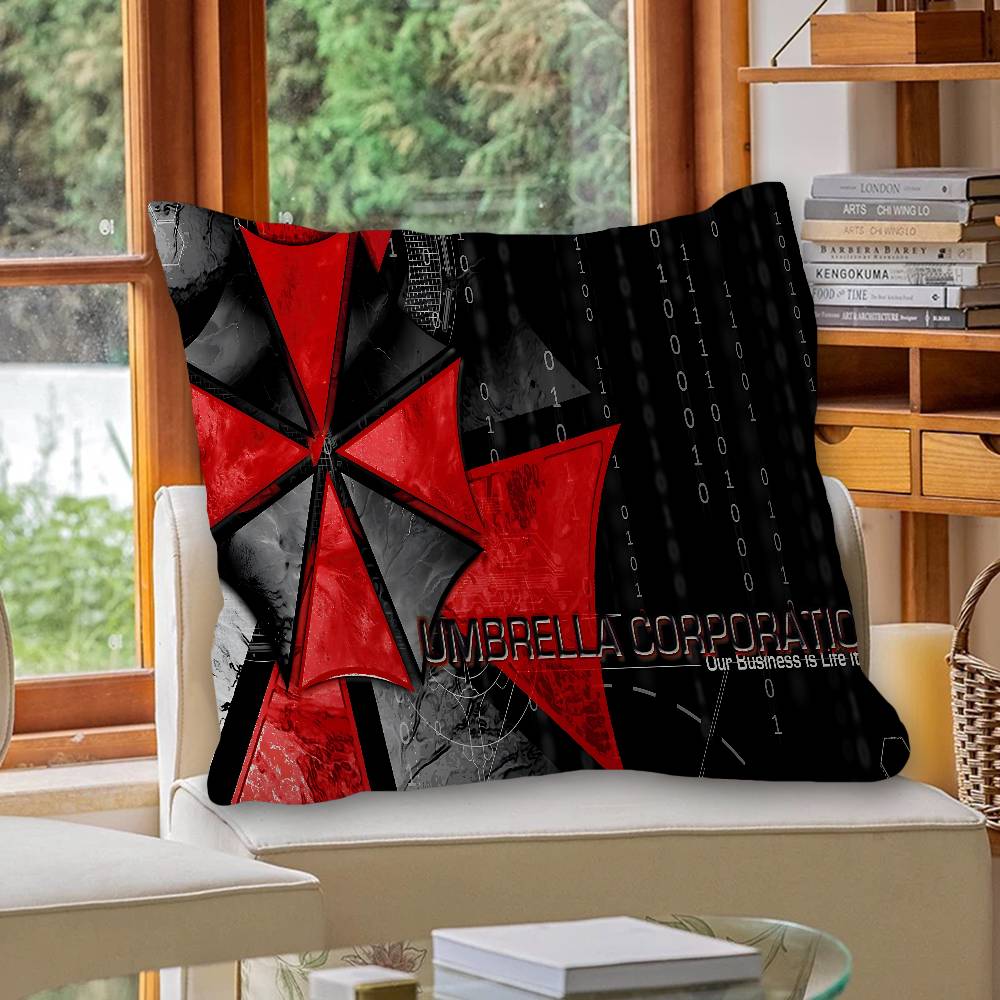 E-Evils GAME R-Resident 45*45cm Cushion Cover Pillow Cover Decor Pillowcase Home Pillowcase For Couch Pillow