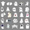 100PCS Cartoon Ghost Creative Stickers Personalized Halloween Skateboard Motorcycle Bicycle Car Stickers
