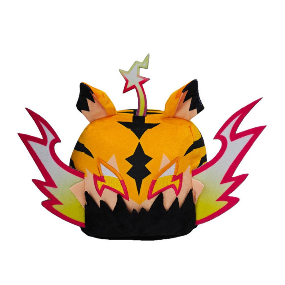 Blox Fruit Plüsch Kitsunes Blox Fruits Box Frucht Blox Fruits Drache Tiger Spielzeug Plüschtiere Merch Weiches Spielzeug Puppe Geschenk