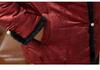 Fashionable Winter Short Cotton Jacket for Mothers 2025: Stylish Mid-Aged and Elderly Women's Plus Velvet Warm Clothing