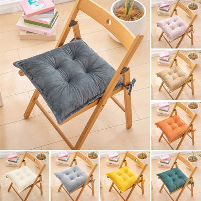 Zimowa ciepła kwadratowa pluszowa poduszka do siedzenia Hip ochronna Super miękka poduszka do fotelika samochodowego poduszka na krzesło biurowe Można prać w pralce, grzewcza mata na siodełko do salonu