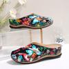 Pantofole da Donna alla Moda Sandali con Zeppa Ortopedica Nuova Moda Estiva Scarpe con Fibbia Pantofole da Spiaggia Casual da Donna Ciabatte da Casa Donna