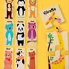 Wooden Material Animals Puzzle Game Cartoon Design Educational Jigsaw Toys  Early Education