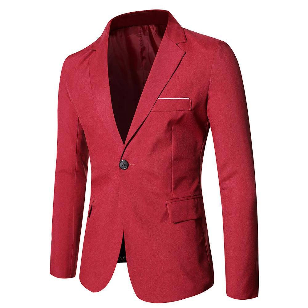 Korean Version of The Trend of Men's Casual Western Top Men's Casual Suit Slim-fit Small Suit Jacket