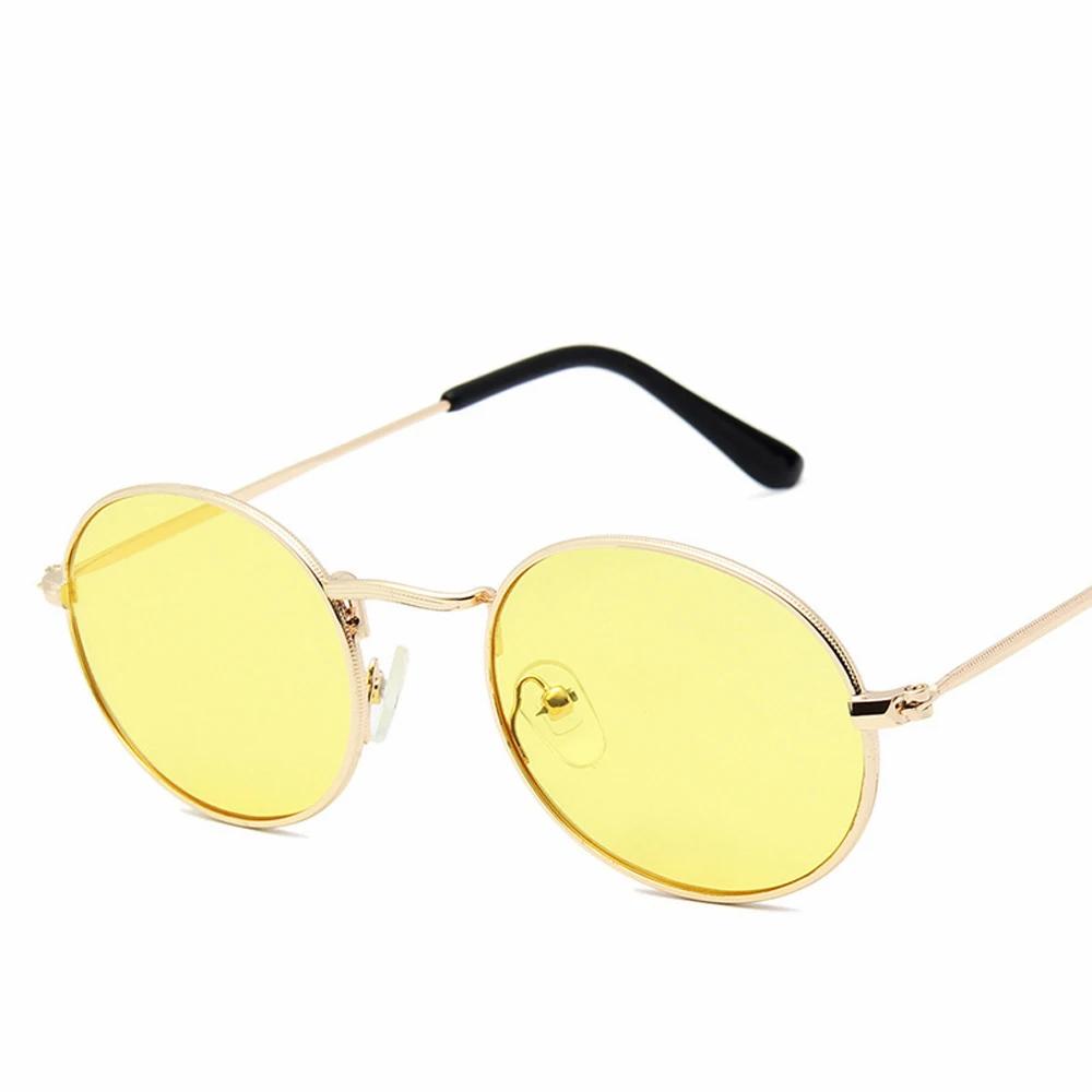 Stylish Durable High Quality UV Protection Classic Oval Sun Glasses Glasses with Mirrored Lenses for Men and Ladies