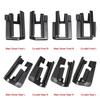 Car Seat Track Trim Cover Rail Trim Cover Sliding Track Bonnet for Mercedes Benz C-Class W205 E-Class W213 2015-2020 LHD