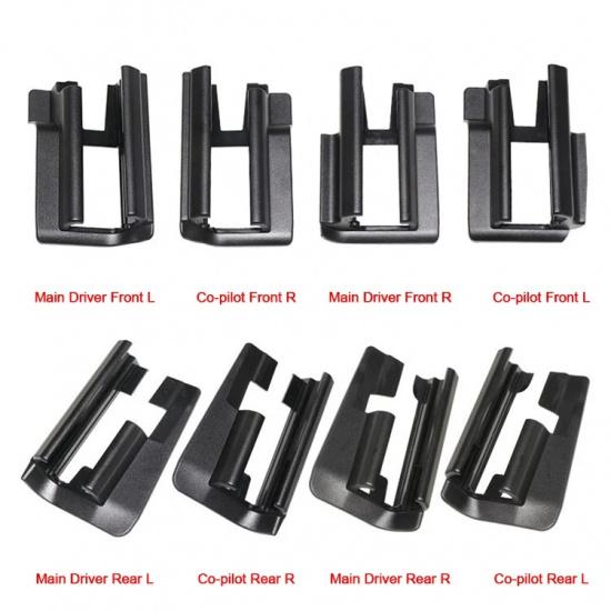 Car Seat Track Trim Cover Rail Trim Cover Sliding Track Bonnet for Mercedes Benz C-Class W205 E-Class W213 2015-2020 LHD