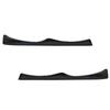 ABS Headlight Eyebrow Accessories Black For BMW E46 325i