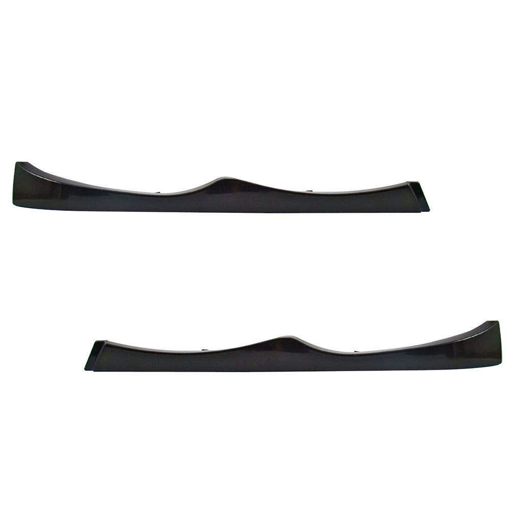 ABS Headlight Eyebrow Accessories Black For BMW E46 325i