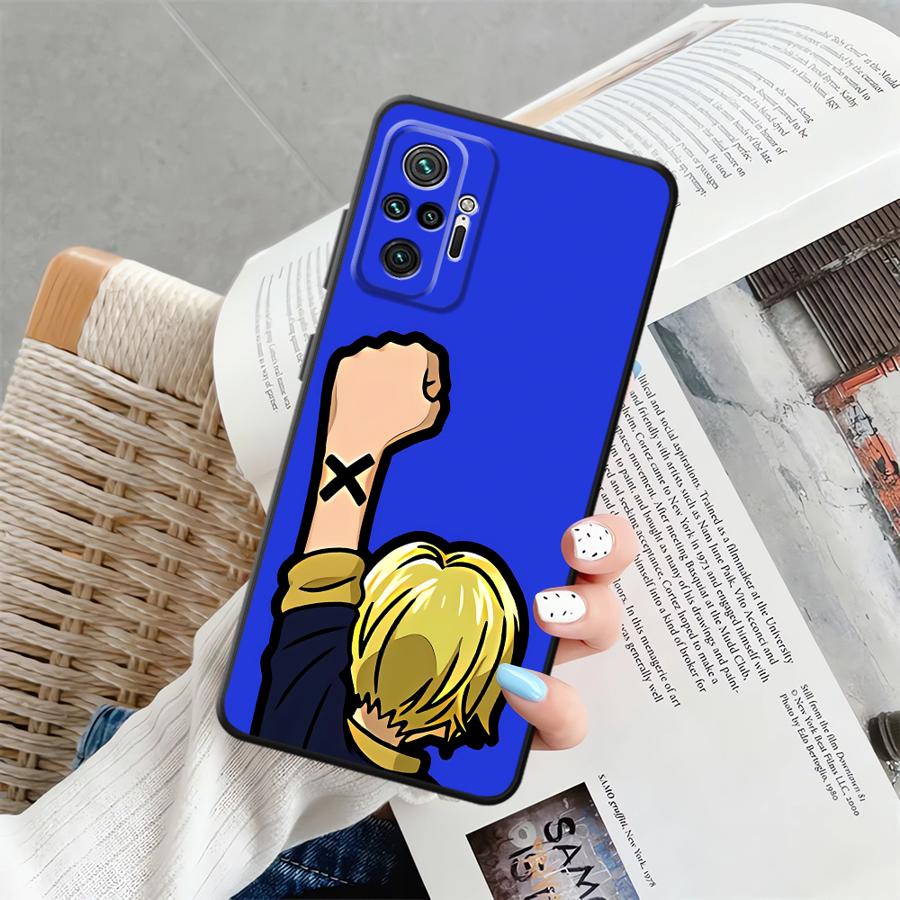 

Funda Phone Cover Case for Xiaomi Redmi Note 11 13 12 Pro Plus 10 9 8 Pro 11S 12S 10S 9s Ones Pieces Luffys Zoros Cartoon Redmi Note 8