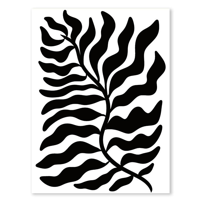 Abstract Matisse Print Wall Art Flower Vase Canvas Painting Alphabet Colour Block Poster Living Room Hallway Bedroom Home Decor