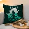 Cushion Cover  Linen  SkinFriendly Soft Decorative Case For Sofa Home Decor Vintage Anime SSaint Seiya Pillow cover