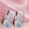 Elegant Marble Tempered Glass Fashion Phone Case  S26 Ultra Carcasa for Samsung Galaxy S26 S25 S24 S23 S22 S21 FE Ultra Plus