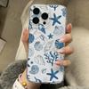 Marine Animals Sea Elements Phone Case Clear For iPhone 17 16 14 15 11 12 13 Pro Max 16E 15 16 Plus Air Silicone Cover