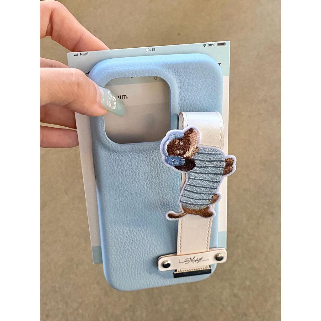 Dachshund Dog Wristband Apple 14 ProMax Mobile Case IPhone 15 Pro New 13 Women 12 Soft Case 11 Apple 16