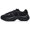 Fila Arch Fabric Synthetic Leather Retro Sports Versatile Thick Sole Wear-Resistant Height Increasing Low-Top Casual Shoes F12W241118FBK