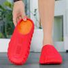 TUINANLE Damen Mode Sandalen Paar Geschlossene Zehen Dicke Plateau Sommer Rutschfest Weich EVA Unisex Innen Badezimmer Hausschuhe Flip Flops