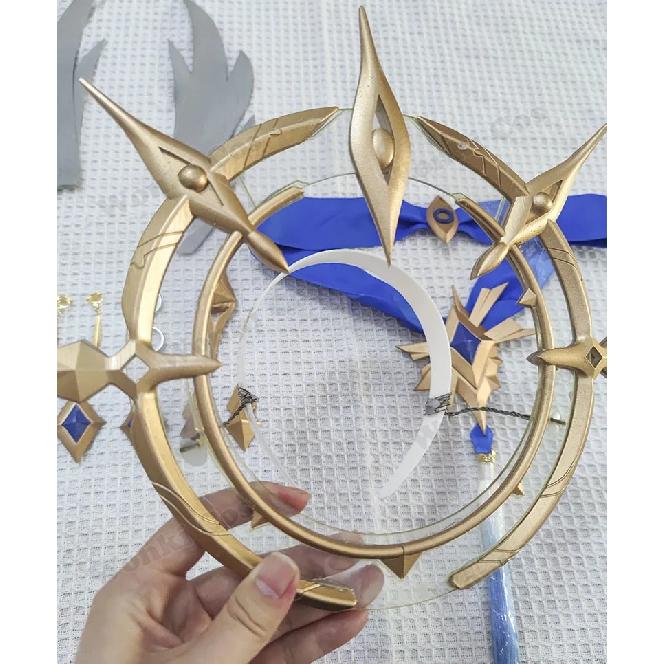 Star Rail Sunday Harmony New Skin Cosplay Costume Sunday Wig Hair Cosplay for Men Role Play Party Outfits