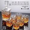 Handun Glass Whiskey Decanter and Glass Set