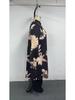 Dubai Plus Size Floral Long Sleeve & Pants with Long Skirt - Elegant Two-Piece Set