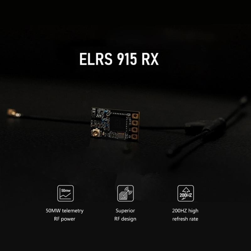 FOXEER ELRS Receiver Set Long-distanced 2.4G 915/868Mhz Receiver for Mobula 7 Mobula 6 Long-distanced Drones