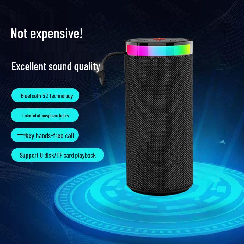 Portable Multi-Functional Bluetooth Speaker with High-Quality Sound for Home, Desktop, Outdoor Use - W17 Subwoofer