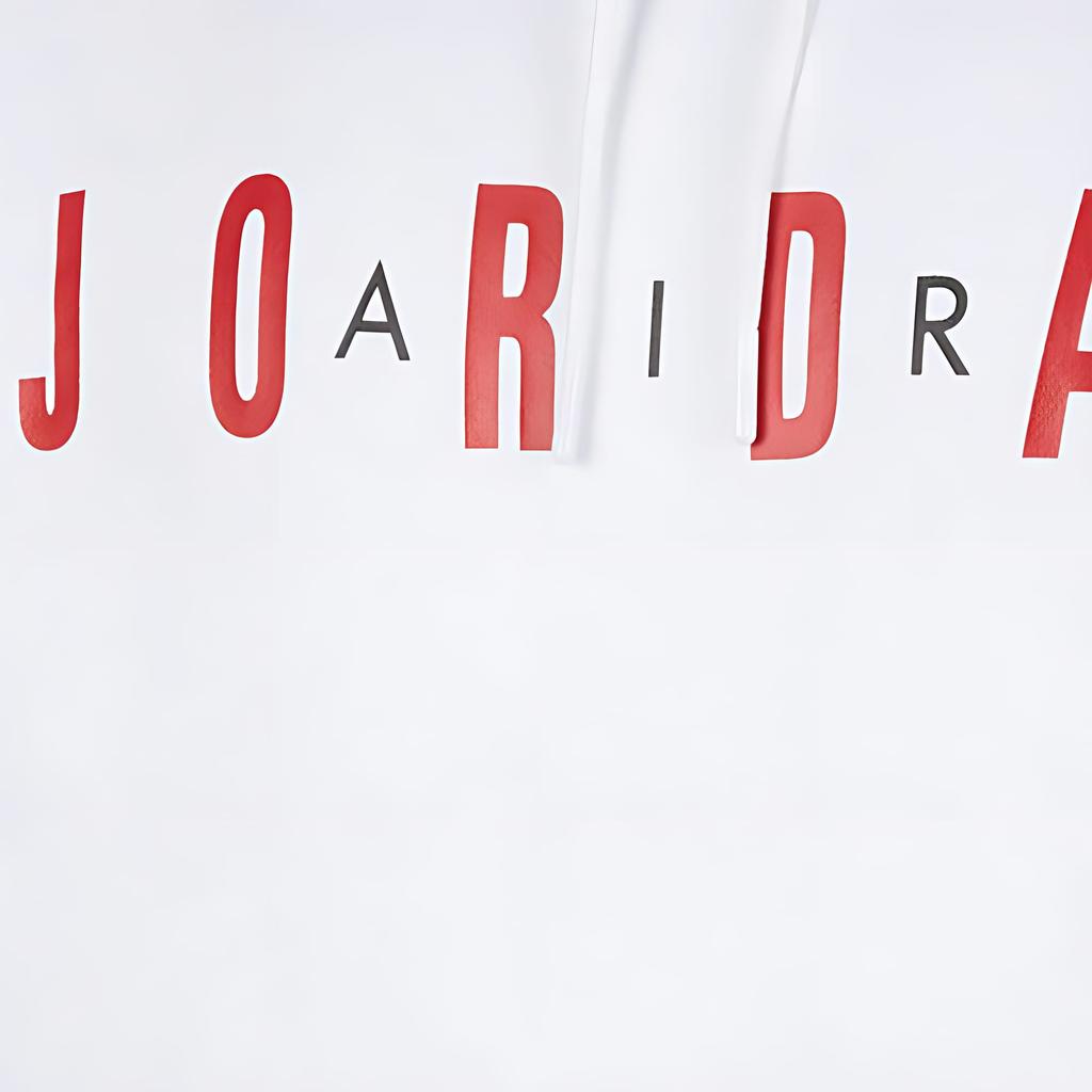 Jordan Sweatshirts Men's White Hooded Moderate Regular DC9091-100