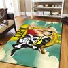 Monkey D. Luffy Cartoon Digital Print Carpet, Living Room Floor Mat, Bedroom Decorative Rug, Play Mat -HYQ57