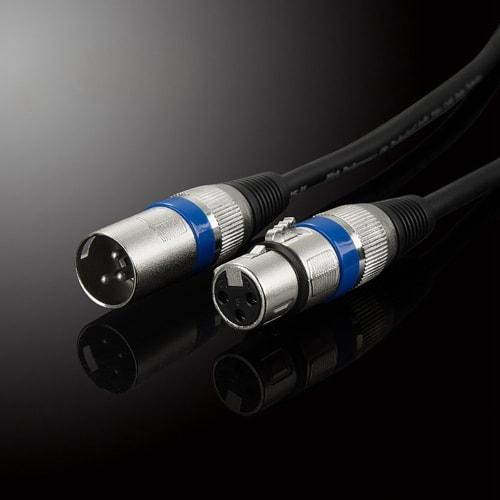XLR Cable, Microphone Cable, XLR (Male) To XLR (Female), Audio Cable, XLR Connector, 3-Pin Extension Cable (1.5m)