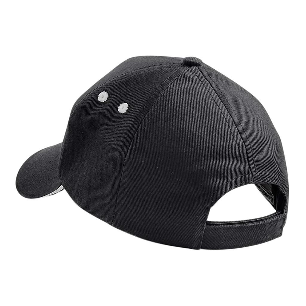 Beechfield 5 Panel Sandwich Peak Baseball Cap
